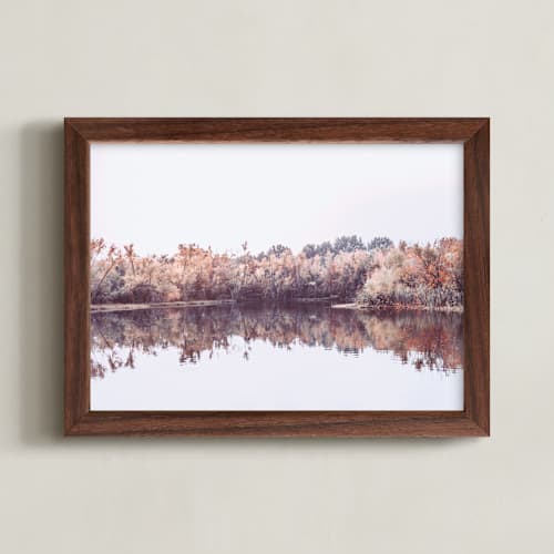 This is a autumn art with standard by Maja Cunningham called down by the docks
