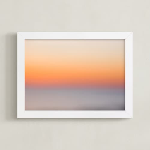 This is a blush art with standard by Helen Makadia called summer sunset ii