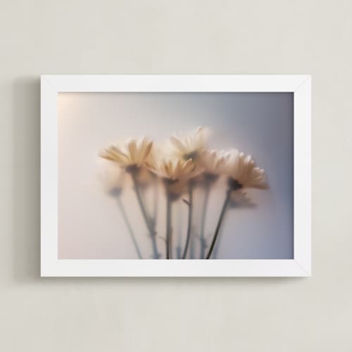 This is a lavender violet art with standard by Aralyn Griesbach called hazy daisy