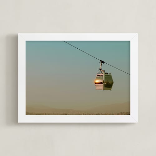 This is a sky art with standard by Igor called towards the sun