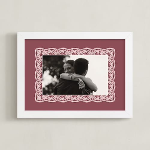 This is a dusty rose photo art with standard by Erica Krystek called chantilly: landscape