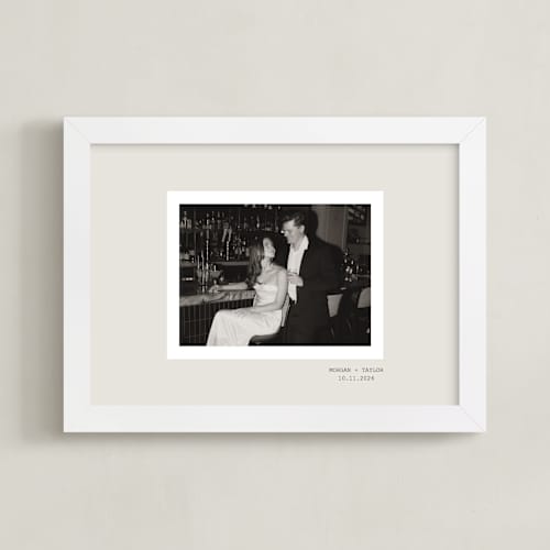 This is a ivory photo art with standard by Cass Loh called framed photo: timeless touch