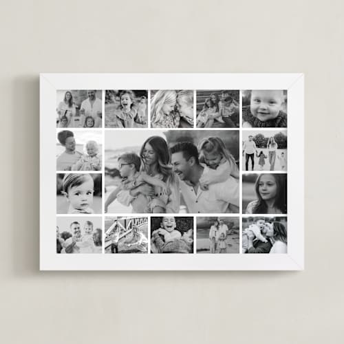 This is a snow photo art with standard by Ashley Presutti Beasley called framed photo: our memories