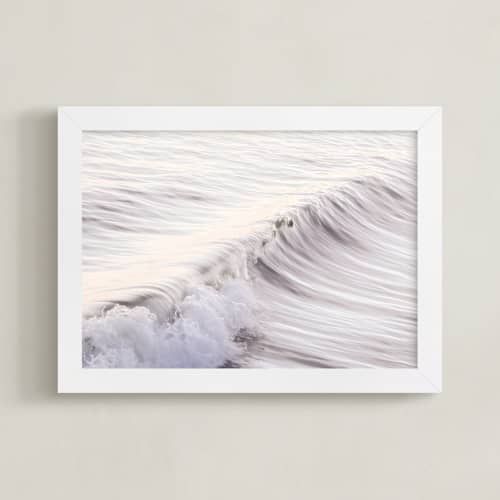 This is a original silver art with standard by Lisa Sundin called cayucos soft waves