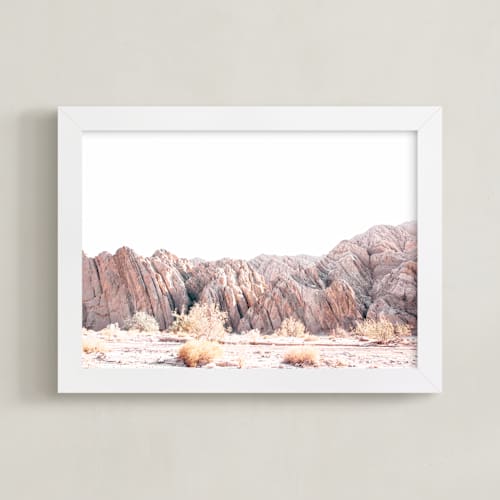 This is a desert blush art with standard by Kamala Nahas called painted canyon 3