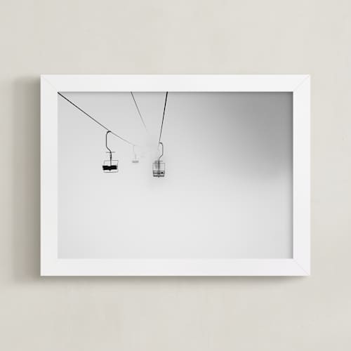 This is a grey fog art with standard by Massimiliano Massimo Borelli called through the fog