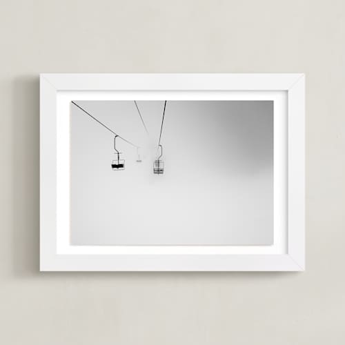 This is a grey fog art with standard by Massimiliano Massimo Borelli called through the fog