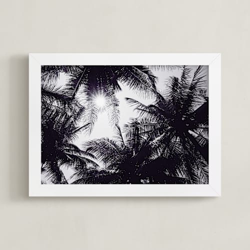 This is a black & white kids wall art with standard by Alaric Yanos called flare and shade