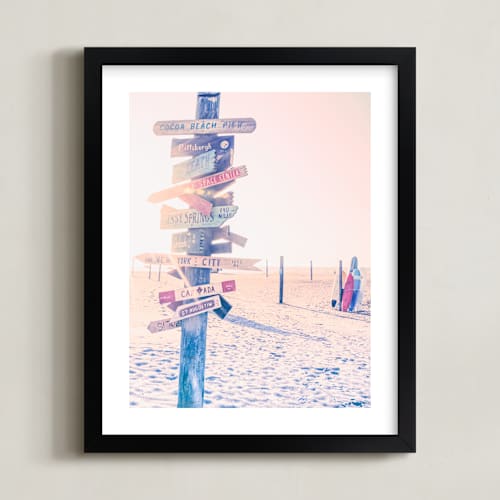 This is a himalayan pink salt kids wall art with standard by Rega called summer getaway