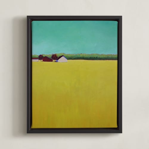 This is a citrus green art with standard by Carol C. Young called green harvest