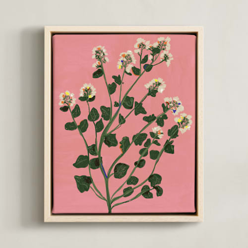 This is a spring pink art with standard by Joanna Rosado called meadow beauty