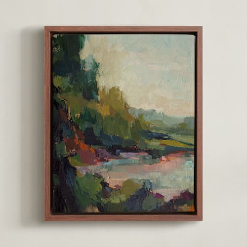 This is a lagoon art with standard by Wendy Keller called lagoon 1