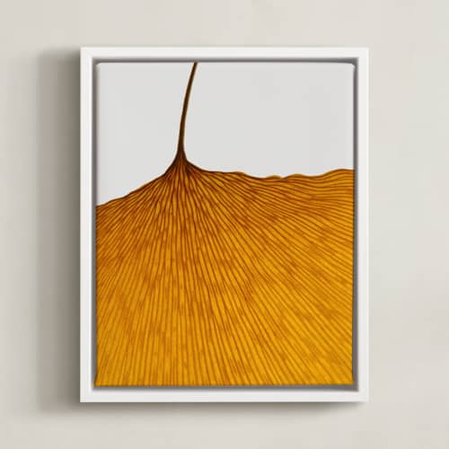This is a ochre art with standard by Shannon Kohn called calm contortion