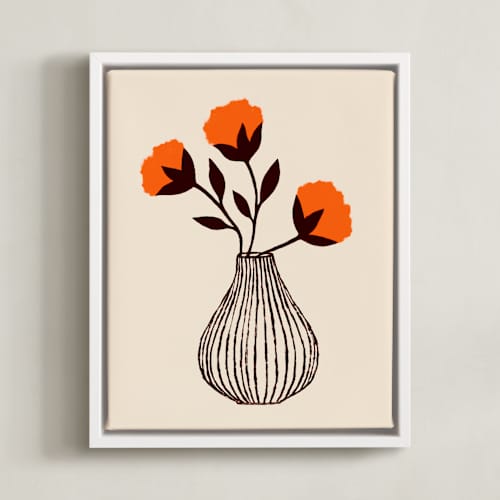 This is a poppy art with standard by Marabou Design called rouge l