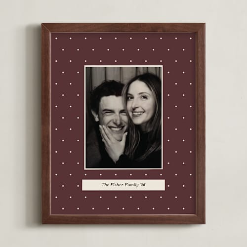 This is a plum photo art with standard by Ani Somi called framed photo: new day
