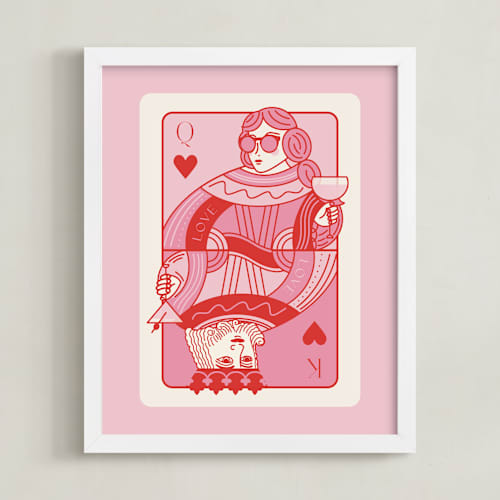 This is a bubblegum photos to art with standard by Jenna Holcomb called the king and queen: custom print
