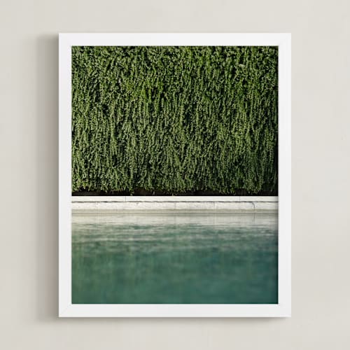 This is a aqua verde art with standard by Kelsey Mucci called poolside 1