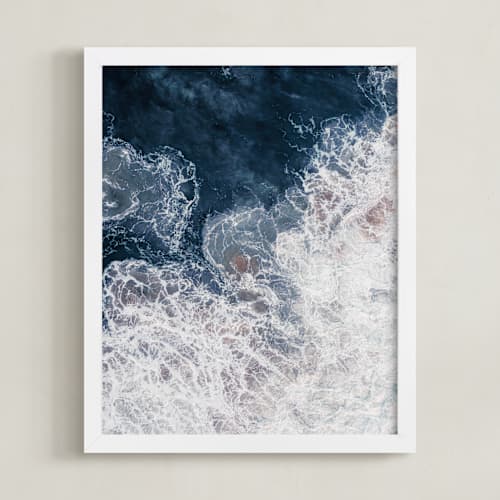 This is a deep sea art with standard by Tania Medeiros called ocean's brushstrokes 1