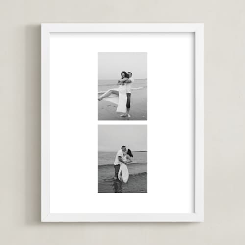 This is a snow photo art with standard by Cass Loh called framed photo: moments