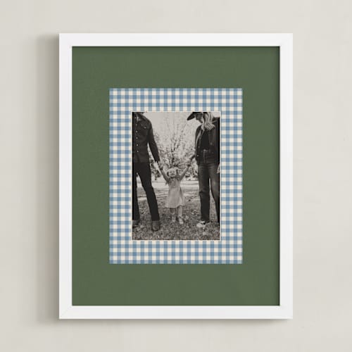 This is a forest photo art with standard by Kelly Watkins called framed photo: gingham