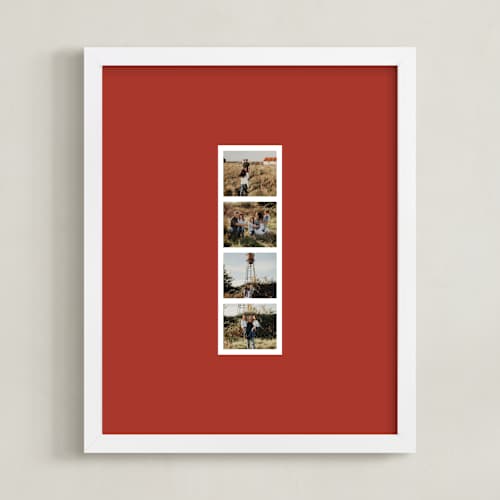 This is a rust photo art with standard by Inkblot Design called framed photo: filmstrip hue