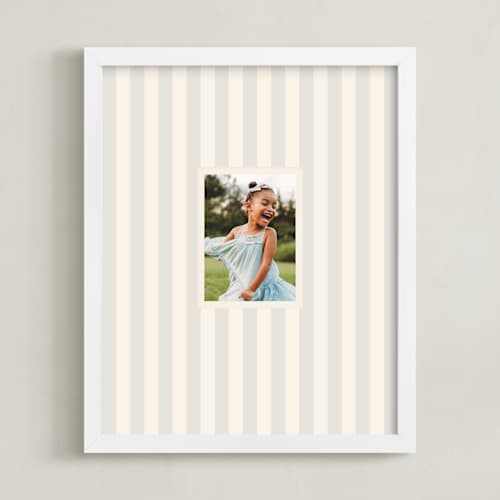 This is a sea photo art with standard by Olivia Kanaley Inman called coastal stripe: portrait