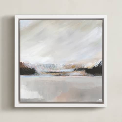 This is a misty grey art with standard by AlisonJerry called misty beaches i