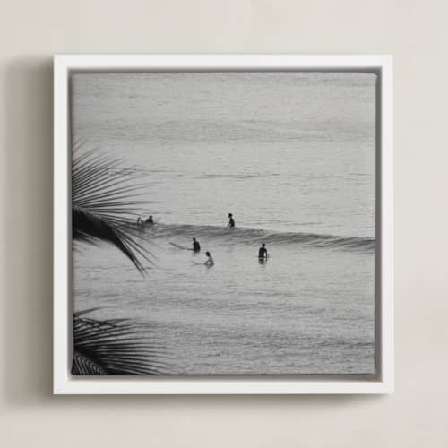 This is a black and white art with standard by Annie Seaton called don't worry, be happy ii