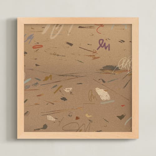This is a brown art with standard by Shiho Whitehead called free_1
