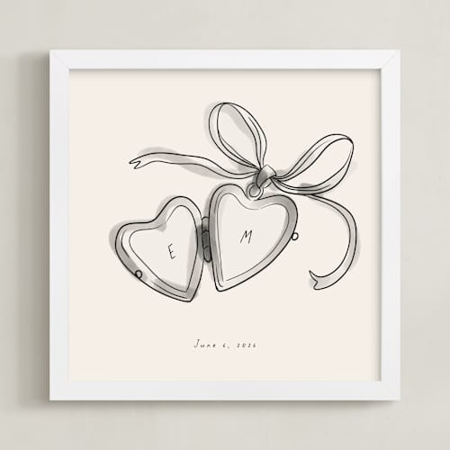 This is a cream photos to art with standard by Ani Somi called locket: custom print
