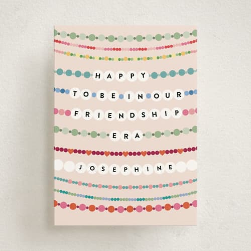 This is a dreamer kids valentines day cards with standard by Pixel and Hank called friendship era printing on signature in standard
