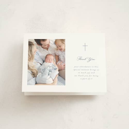 This is a sky kids thank you cards with standard by Jelena Vuletic called pure printing on strathmore in standard