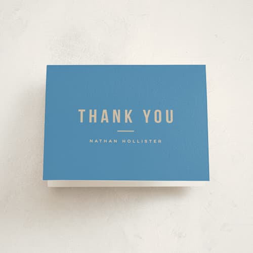 This is a sky graduation thank you cards with standard by Kristie Kern called the poster printing on strathmore in standard