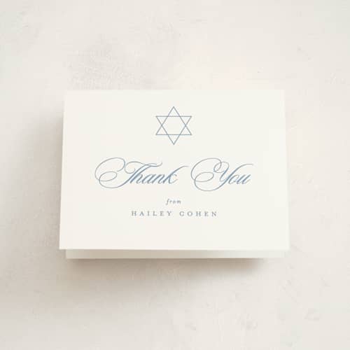 This is a sky bar mitzvah bat mitzvah invitations with standard by Creo Study called aristocratic printing on strathmore in standard