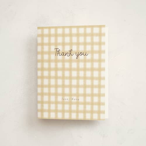 This is a honey kids thank you cards with standard by Itsy Belle Studio called first bee day printing on strathmore in standard