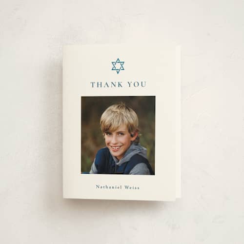 This is a lake bar mitzvah bat mitzvah invitations with standard by Olivia Raufman called painted star printing on strathmore in standard