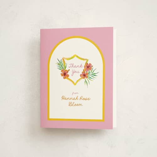 This is a lemon bar mitzvah bat mitzvah invitations with standard by Claudia Orengo called beach club printing on strathmore in standard
