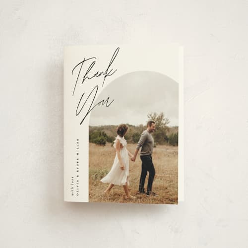 This is a cafe kids thank you cards with standard by Pixel and Hank called capture printing on strathmore in standard