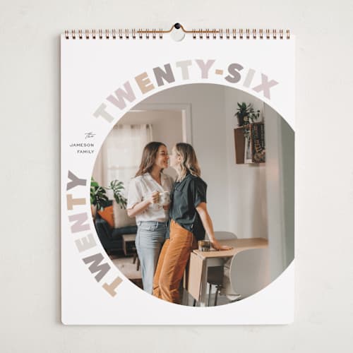 This is a sugar photo calendars with standard by Pixel and Hank called merry-go-round printing on premium calendar paper in grand