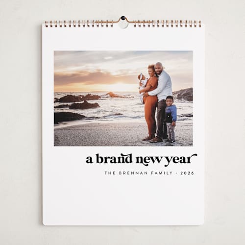 This is a cloud photo calendars with standard by Leah Ragain called simple statement printing on premium calendar paper in grand