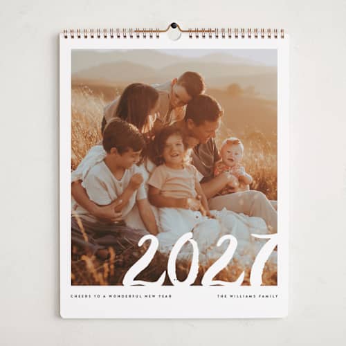 This is a pearl photo calendars with standard by Jennifer Lew called sincere year printing on premium calendar paper in grand