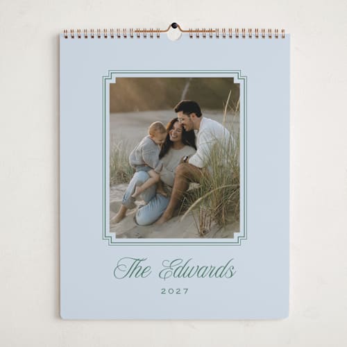 This is a sky photo calendars with standard by Carolyn MacLaren called chic frame printing on premium calendar paper in grand