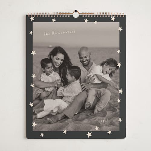 This is a noir photo calendars with standard by Lisa McLean called shine bright printing on premium calendar paper in grand