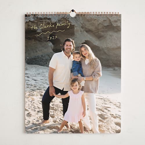 This is a mojito photo calendars with standard by Ekko Studio called tiny note printing on premium calendar paper in grand