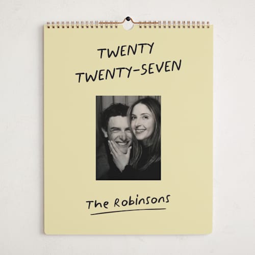 This is a notepad photo calendars with standard by Kercia Jane called a quick note printing on premium calendar paper in grand