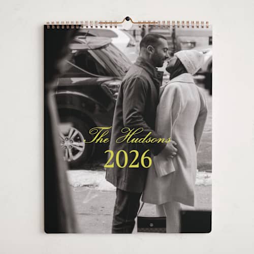 This is a sunline photo calendars with standard by Pixel and Hank called metro printing on premium calendar paper in grand