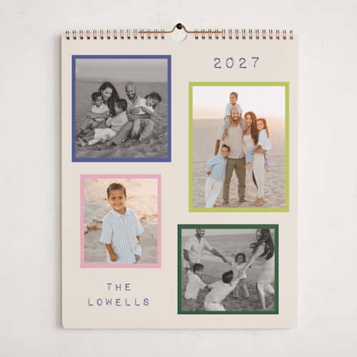 This is a highlight photo calendars with standard by Kercia Jane called color notes printing on premium calendar paper in grand