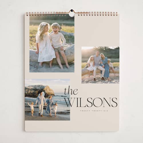 This is a linen photo calendars with standard by Kelly Schmidt called troi printing on premium calendar paper in grand