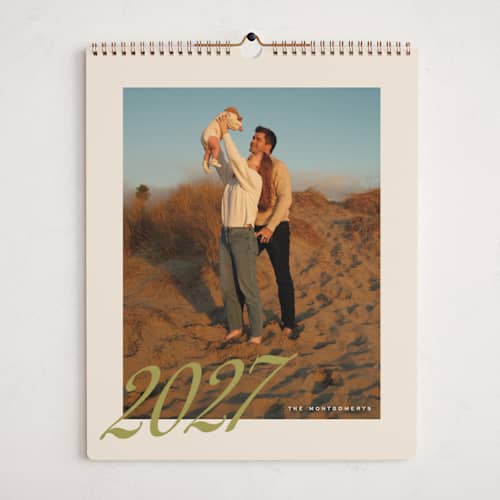 This is a matcha photo calendars with standard by Ekko Studio called whimsical wishes printing on premium calendar paper in grand