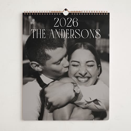 This is a snow photo calendars with standard by Maja Cunningham called classic timeless printing on premium calendar paper in grand